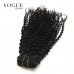 Clip In Human Hair Extensions Kinky Curly 100% Human Brazilian Hair Natural Black Hair